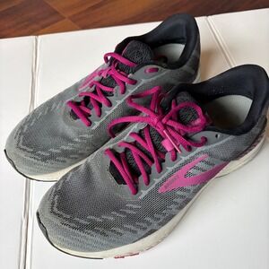Brooks Ravenna 10 Women's Running Shoes Gray Pink‎ GuideRails Size